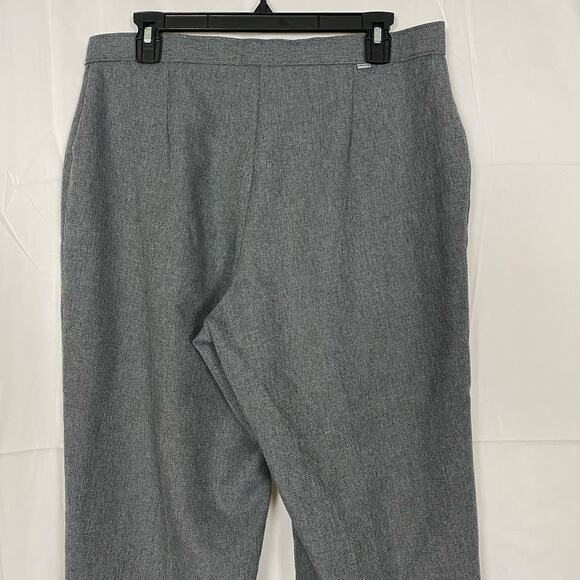 Levi’s Bend Over Gray Houndstooth Pants 34S | Vintage Stretch Pull-On Slacks - Picture 6 of 11